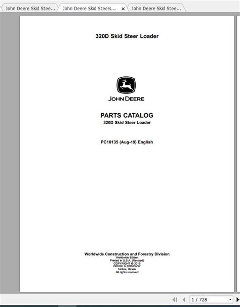 320 john deere skid steer parts|john deere 320 owners manual.